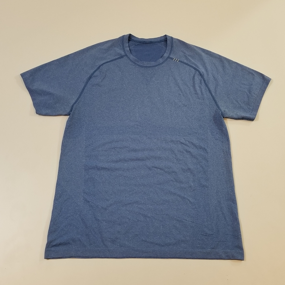 Lululemon SS Metal vent tech tee t shirt Blue